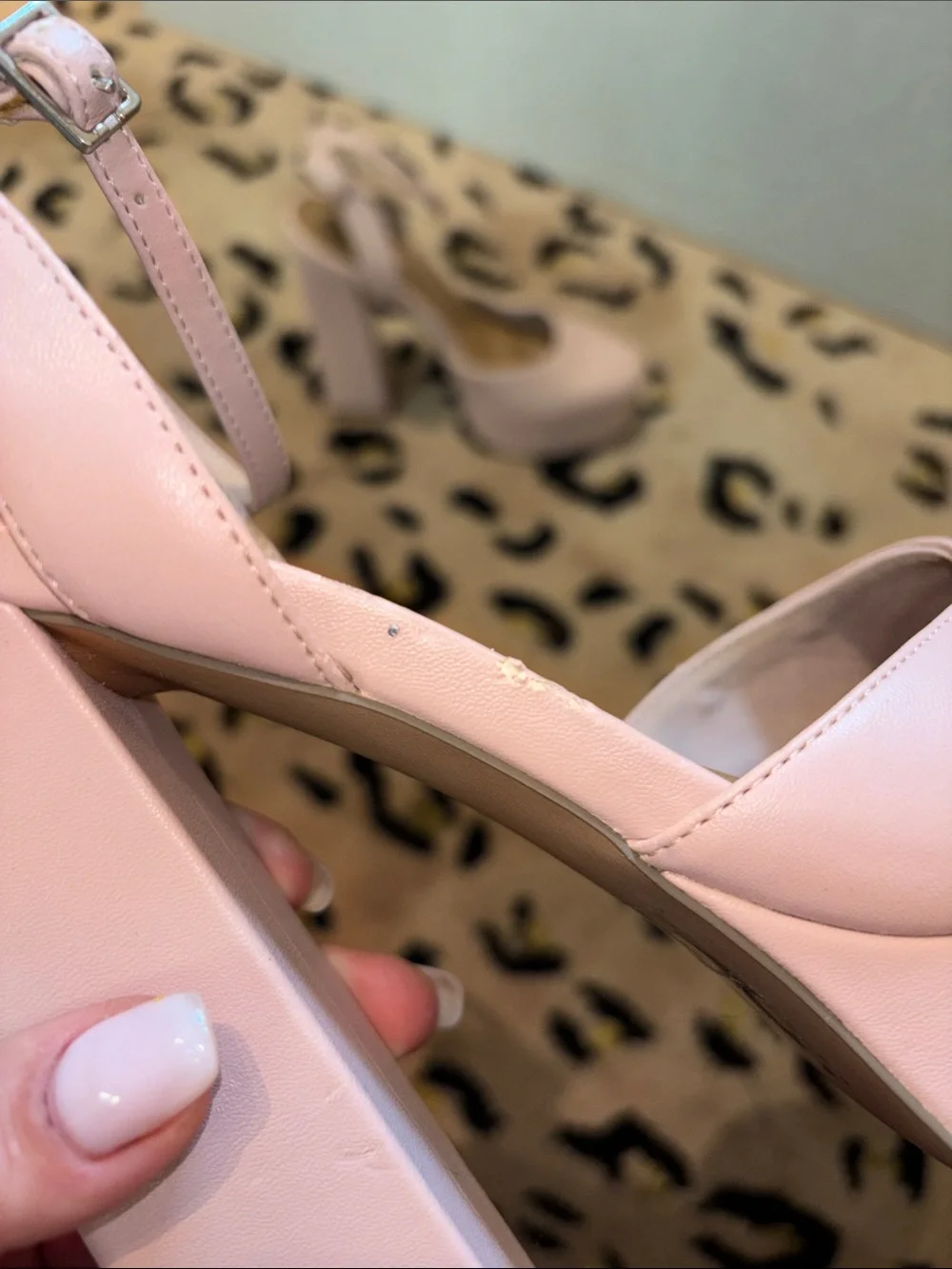 ASOS Mary Jane Platform Heel with Ankle Strap